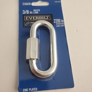 EVERBILT 3/8 in Zin-Plated Quick Link 2200LB